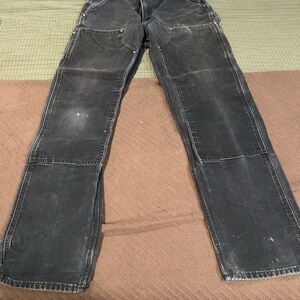 Carhartt Men's Dark Gray Straight Jeans